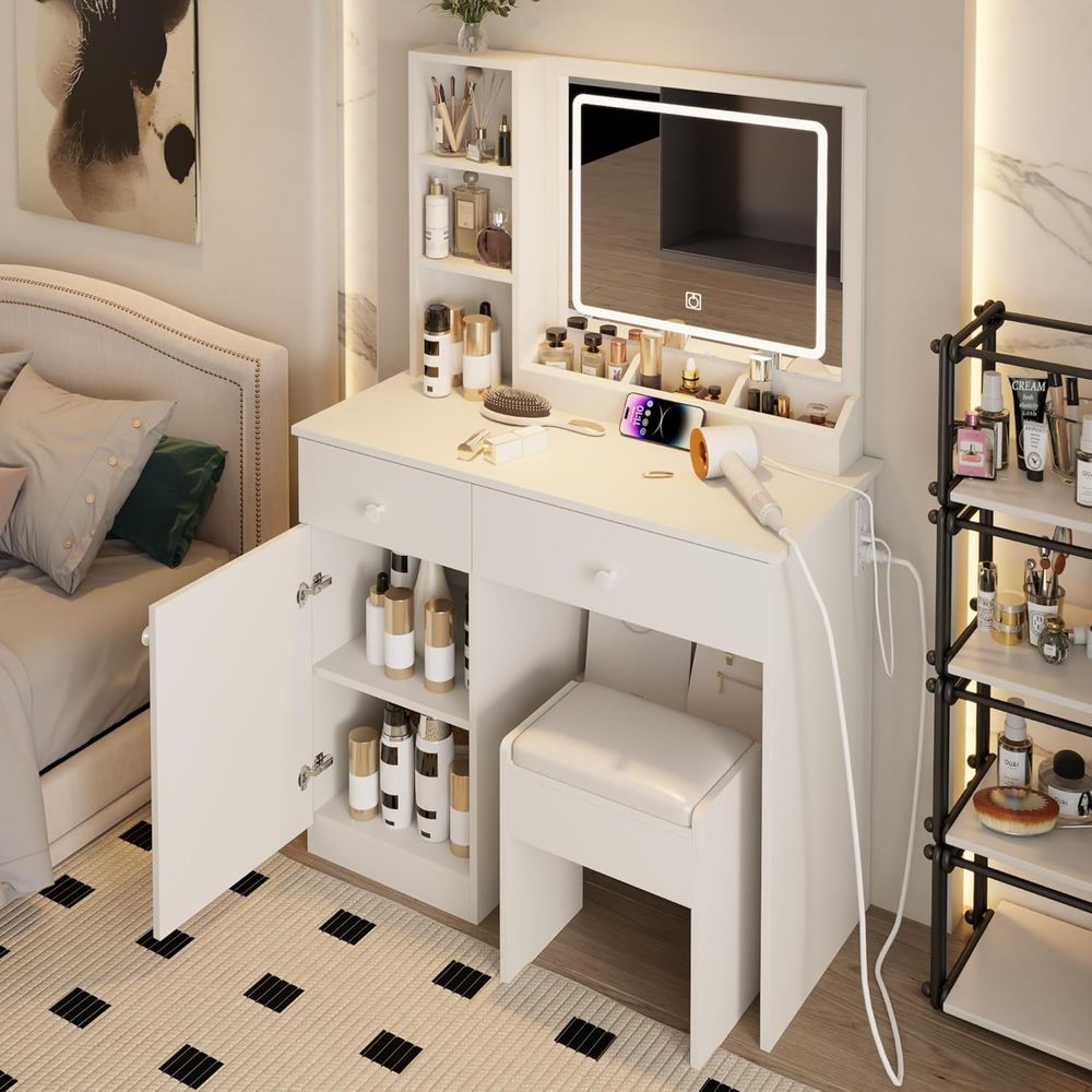 Beauty Makeup Vanity Set - Туалетный столик Dring Table Set с