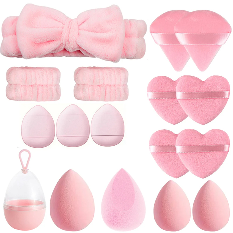 Beauty Bay Makeup - 17 шт., набор спонжей для макияжа,
