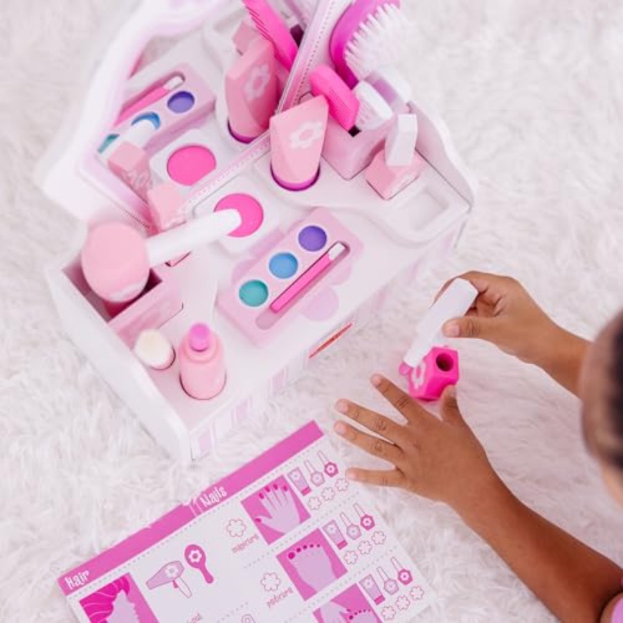 Деревянный игровой набор для с – обзор и цена Beauty Makeup Vanity Set