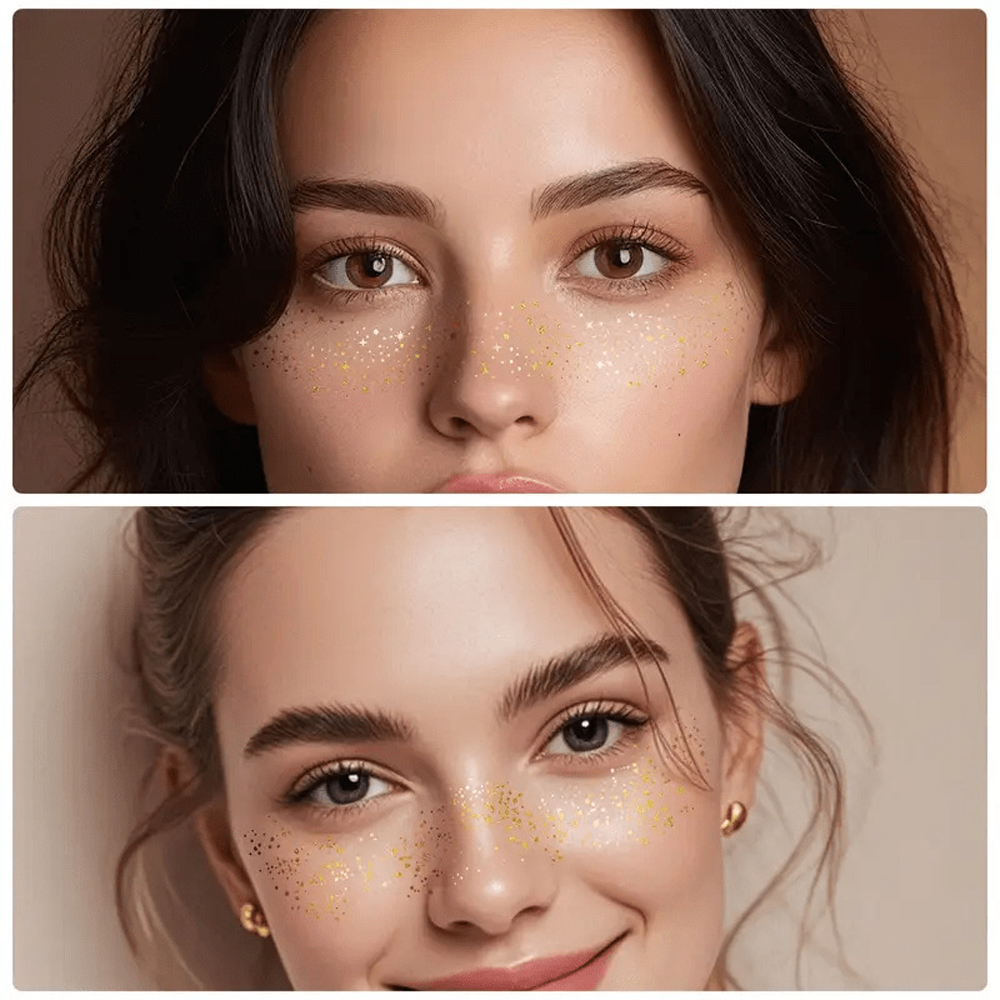 Набор из 6 наклеек-имитаций ве – обзор и цена Beauty Glazed Makeup