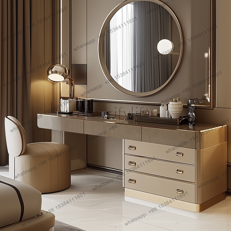 Полный набор деревянного туале – обзор и цена Beauty Makeup Vanity Set